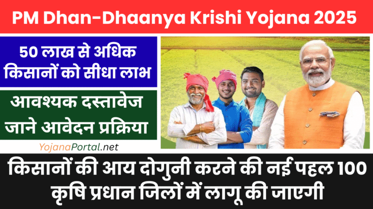 PM Dhan-Dhaanya Krishi Yojana 2025