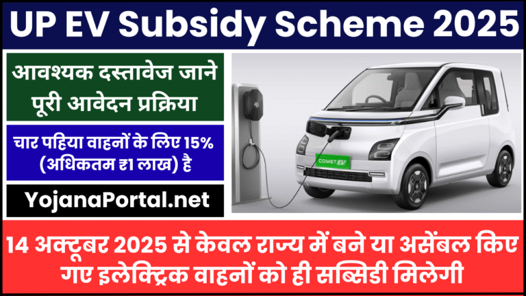 UP EV Subsidy Scheme 2025