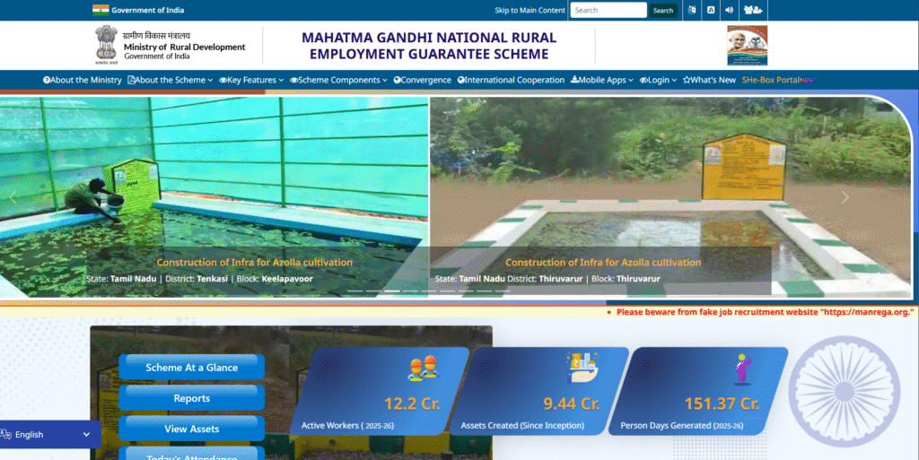 MNREGA Job Card List 2025